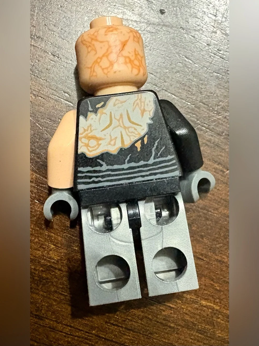 Lego Star Wars Anakin Skywalker burned minifigure